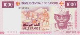 Bancnota Djibouti 1.000 Franci (2005) - P42 UNC ( vezi descriere )