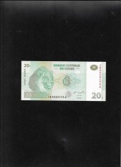 Congo 20 francs 2003 seria5420172 unc