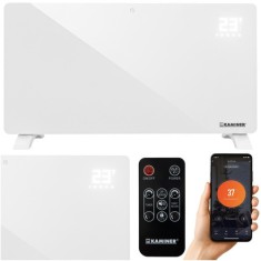 Radiator electric 2500W, control aplicatie/telecomanda, 3 moduri incalzire, timer, program saptamanal