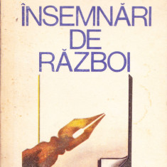 AS - CAMIL PETRESCU - INSEMNARI DE RAZBOI