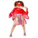 Cumpara ieftin Rochie Bufnita Owlette pentru fete - Eroi in Pijama 3-4 ani 104 cm, PJMASKS