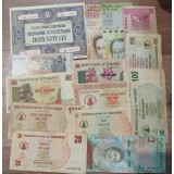 Lot 14 Bancnote Asia, Zimbabwe, Siria, Venezuela, 200 Lei Obligatiune