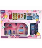 Set Joaca Casa Mare cu 3 Papusi Mici