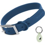 Cumpara ieftin Zgarda de caini reglabila si impermeabila, usor de curatat, se preteaza pentru Chihuahua, Yorkshire Terrier, masura S, lungime intre 22 si 31 cm, Alba