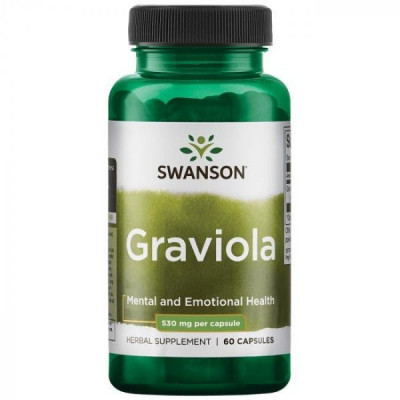 Graviola 530mg 60cps Swanson foto