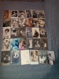 Lot 30 carti postale vechi de colectie, tari diverse