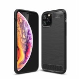 Husa APPLE iPhone 11 Pro Max - Luxury Carbon TSS, Negru