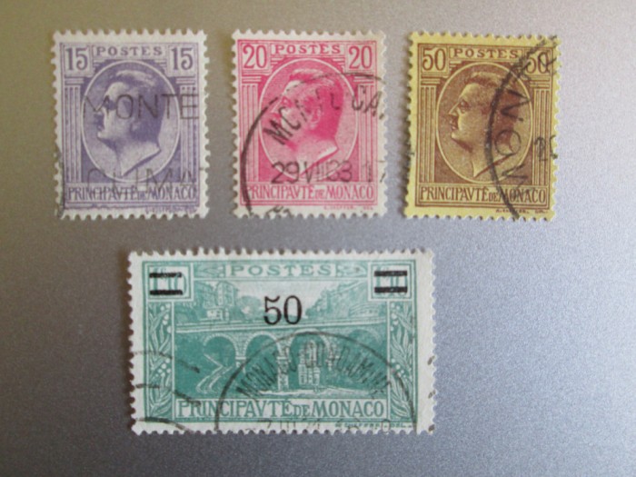 MONACO SERIE STAMPILATA=95