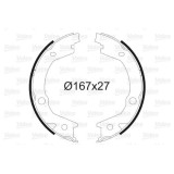 Valeo Set saboti frana, frana de mana