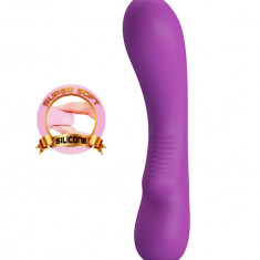 Vibrator Punctul G Elsa, Mov, 19 cm