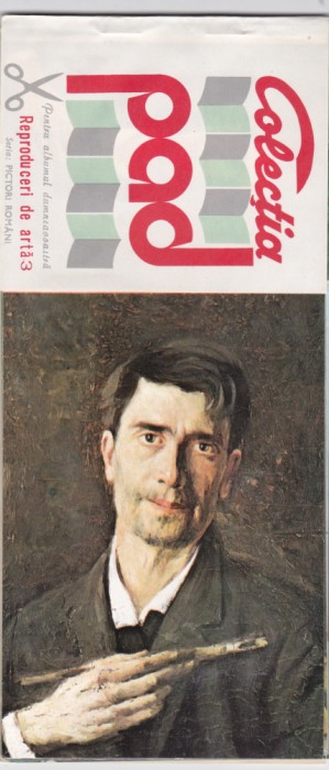 AMS @ - COLECTIA PAD - REPRODUCERI DE ARTA 3 - PICTORI ROMANI, lot de 10 vederi nescrise, foarte frumoase