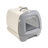 LITIERA PENTRU PISICI MPS RETRO 80 039;S GREY 50x40x42(h)cm