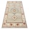 Covor de lana SOHO 477.11.LA100 OSTA - Boho, cadru, natural bej / teracotă, 240x340 cm