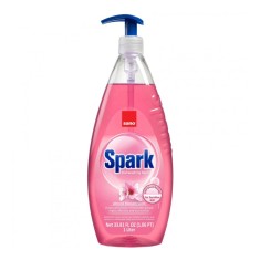 Detergent lichid pentru vase Sano Spark, parfum migdale, 1 L