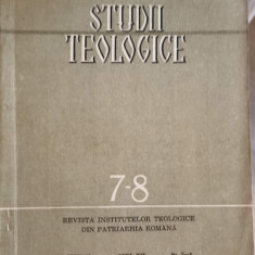 STUDII TEOLOGICE, REVISTA INSTITUTELOR TEOLOGIE DIN PATRIARHIA ROMANA SERIA II, SEPTEMBRIE - OCTOMBRIE 1967-PARI