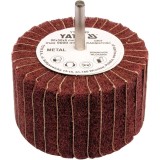 Yato YT-83398 - Perie lamelara cu tija 80x50 mm granulatie 60