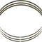 Banda rezerva pentru fierastrau cu banda Gude 55086, 2240 x 12 x 0.4 mm, 4 DPI