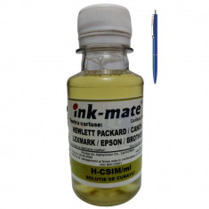 Solutie de curatare cu nivel mare de actionare InkMate compatibil HP C9352AE (22) 100ml pentru inmuierea capului de cartus si desfundarea duzelor si P foto