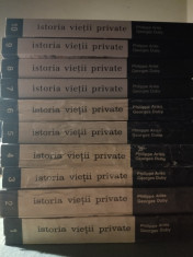 ISTORIA VIETII PRIVATE - 10 VOLUME, COMPLETA -PHILIPPE ARIES, GEORGES DUBY foto