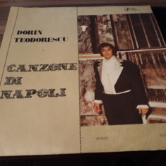 DISC VINIL,VINYL DORIN TEODORESCU-CANZONE DI NAPOLI ECE 03599 DISC STARE FB