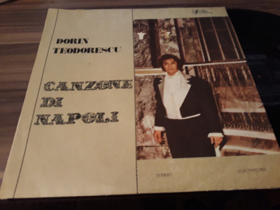 DISC VINIL,VINYL DORIN TEODORESCU-CANZONE DI NAPOLI ECE 03599 DISC STARE FB foto