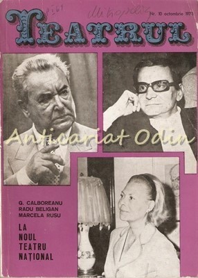 Teatrul Nr.: 10/1973 - Revista A Consiliului Culturii Si Educatie foto