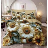 Cumpara ieftin Lenjerie de pat cu 6 Piese din finet, cu imprimare digitala 5D, Model JOJO8031