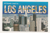 FA38-Carte Postala- SUA - Los Angeles, circulata, Fotografie