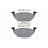 Textar set placute frana, frana disc Q+