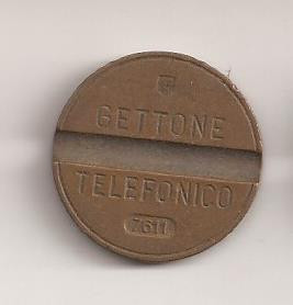 Moneda / Jeton Telefonic GETTONE TELEFONICO - ITALIA 7611 foto