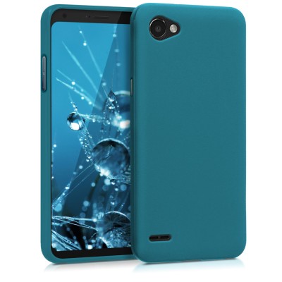 Husa pentru LG Q6 / Q6 Plus, Silicon, Verde, 42608.57 foto