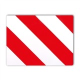 Placa Transport Agabaritic 40x30 cm Dreapta Profil PVC HICO 64802 Auto