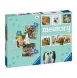 Cumpara ieftin Puzzle si joc de memorie 3 in 1 - Animale, 110 piese