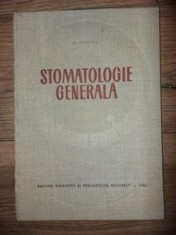 Stomatologie generala- N. Dutescu