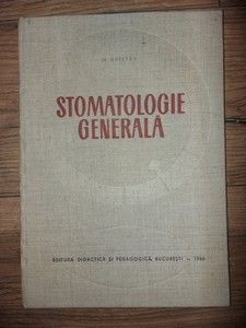 Stomatologie generala- N. Dutescu foto