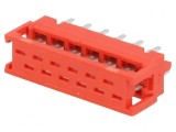 Adaptor Micro-MaTch 12 PIN IDC THT pentru PCB și cablu-bandă, TE Connectivity