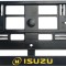 Set 2 bucati, suport numar inmatriculare Isuzu III