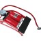 Pompa aer auto Automax de picior dubla cu 2 cilindri si manometru , 7 bar 100psi
