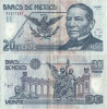 2006 ( 29 III ) , 20 pesos ( P-116f ) - Mexic