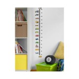 Cumpara ieftin Sticker Perete Autocolant cu Centimetru pentru Copii - Autovehicule