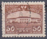 Indonesia 1953, Stampilat