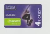 bnk card Romania - Skater (Alaturi de tine) 4 euro - Col:RO-COS-REF-0009-120226A
