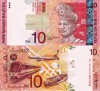 MALAEZIA 10 ringgit 2012 UNC!!!