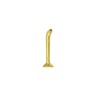 Schanks&auml;ule, Bierzapfs&auml;ule, Gold, 1-leitig, elegant