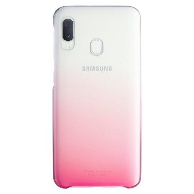 Husa Originala SAMSUNG Galaxy A20e - Ombre (Roz) EF-AA202CPEGWW foto