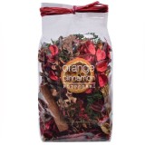 Potpourri decorativ pentru Craciun cu aroma de scortiosara si portocala,180g