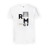 Real Madrid tricou de bărbați No110 RMCF white - S