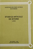 Studii si articole de istorie nr 67 Editura Publistar 2002 Brosata 270 pagini Romana Istorie