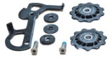 Cumpara ieftin Kit cusca scurta schimbator spate X7 2010, argintiu, cu role incluse