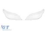 Set de sticla pentru faruri potrivit pentru BMW Seria 5 E60 sedan, E61 touring 2007-2010, stanga si dreapta Performance AutoTuning